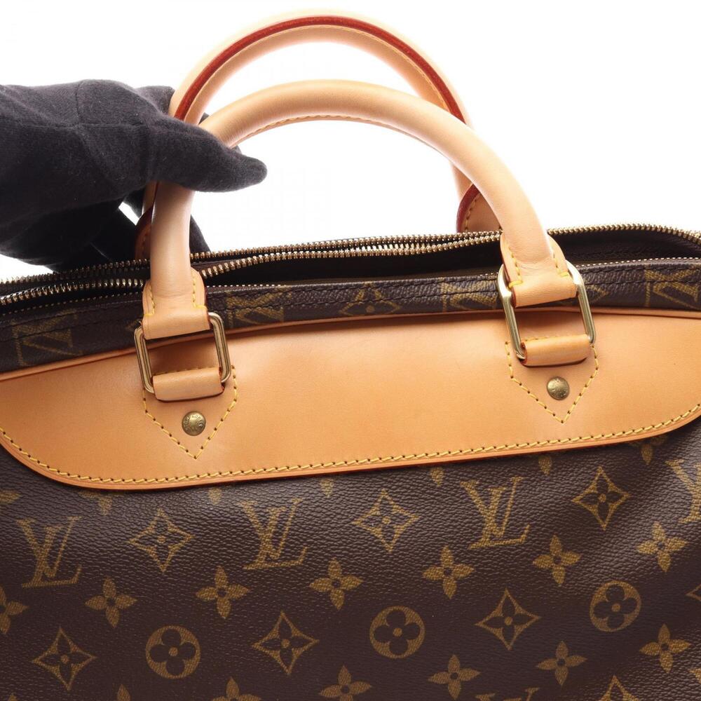 LOUIS VUITTON Brown Monogram Leather Boston Bag - Picture 7 of 16